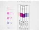 uni Emott No. 7 Floral Colors 5db-os vegyes színű tűfilc készlet (2UEMOTTNO7) - officedepot