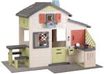 Smoby Căsuță pentru prieteni cu podea Friends House Life Smoby extensibilă cu filtru UV (SM810300-AC) Casuta pentru copii