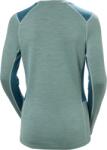Helly Hansen W Lifa Merino Midweight Crew női funkcionális felső L / zöld