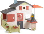 Smoby Căsuță pentru Prieteni cu atelier de lucru în grădină Friends House Life Smoby extensibilă cu filtru UV (SM810300-AL) Casuta pentru copii