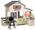 Smoby Căsuță pentru Prieteni cu grătar lângă bucătărie Friends House Life Smoby extensibilă cu filtru UV (SM810300-AE) Casuta pentru copii