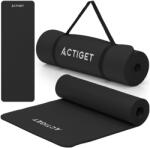 Springos ActiGet Постелка за упражнения 183x61x1cm с Каишка за носене - Черна (ACT0020)