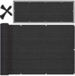 JohnGreen Pătură de balcon 97% umbră 5x1m 150g/m2 - grafit (SDH306)