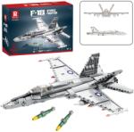 LEAN Toys F-16 Fighting Falcon építőkészlet 1427 darabos (5905991057918)