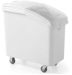 Hendi Száraz élelmiszer tartály, 81 l, fedéllel és 4 kerékkel, Amerbox, 333x743x(H)711 mm (1012834Przem)