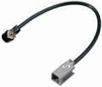 Phonocar 08530 antenna adapter kábel FIAT/PEUGEOT modellekhez, OEM-ISO csatlakozó, 20 cm (08530)