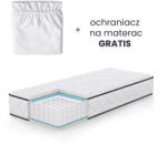 AKORD rugós matrac védőhuzattal 80x200 cm H3 fehér 24 cm magas (AKO-MATZPOKR80200H24)