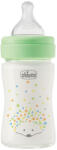 Chicco Üvegből készült cumisüveg Perfect Easy 150 ml, lassú szilikon áramlás, semleges, 0m+