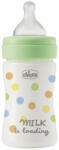 Chicco Perfect Easy cumisüveg 150 ml, lassú szilikon áramlás, semleges, 0m+