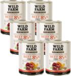 WILD FARM PURE MONO - говеждо с тиква и киноа 6x800 г - монопротеинова храна за кучета