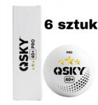 Hi-Tec Qsky Pro Asztalitenisz Labdák 40+ 6 Db Prémium Pingpong (sportowe parciane)