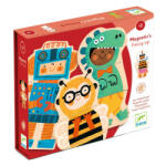 DJECO Joc cu magneti Animale costumate, Djeco (DJ03128) Jucarii de constructii magnetice