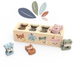 Speedy Monkey Cutie sortatoare cu forme animale din lemn, Speedy Monkey (SM_SP1028)