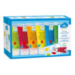 DJECO Acuarele 6 culori pentru pictat cu mana, Djeco (DJ08860)