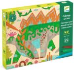 DJECO Atelier de pictura pe lemn Dinozauri, Djeco (DJ08739) - infant