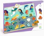 DJECO Puzzle lemn Ocean, Djeco (DJ01833) - infant