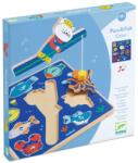 DJECO Joc 2 în 1 puzzle si pescuit magnetic, Djeco (DJ01080) - infant Jucarii de constructii magnetice
