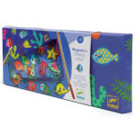 DJECO Joc magnetic de pescuit Fishing colour, Djeco (DJ01653) Jucarii de constructii magnetice