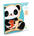 DJECO Puzzle din lemn Ursuletul Panda, Djeco (DJ01821)
