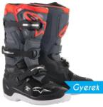 Alpinestars Tech 7S Gyerek Motocross Csizma (Szürke) 2015017-1133-2 (2015017-1133-2)