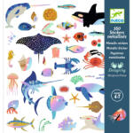 DJECO Abtibilduri metalice Ocean, Djeco (DJ09278) - infant
