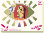 DJECO Atelier creativ Cap patrat Inspired by Picasso, Djeco (DJ09386)