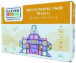 Cleverclixx Set magnetic de construit Pastel 36 piese, Cleverclixx (CC- 1009) Jucarii de constructii magnetice