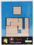 Fridolin Joc logic IQ puzzle din lemn Extra piesa-5, Fridolin (Fr_17105) - infant