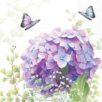 Ambiente Hortenziás szalvéta - Hydrangea ball (VR-13320720)