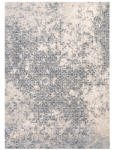  IVES Warm Blue, bézs alapon szürkéskék vintage mintás szőnyeg szennytaszító bevonattal 200x300 cm