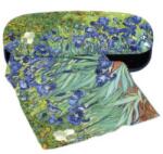 Fridolin Van Gogh Íriszek szemüvegtok törlőkendővel - 16x4x6, 5 cm (VR-12606)