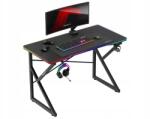 Huzaro Hero 1.7 Rgb Fekete Játékasztal 120cm (HZ-HERO 1.7 RGB BLACK)