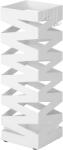 SONGMICS Suport pentru umbrele metalic Songmics, cu carlige si tava, alb, 49 cm (EZ-LUC16W) Pantofar