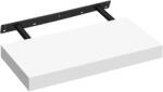 VASAGLE Raft de perete suspendat VASAGLE, MDF, alb, 40 x 20 cm, montaj inclus (EZ-LWS24WT) Biblioteca