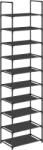 SONGMICS Raft de pantofi Songmics cu 10 niveluri, modular, metal, negru (EZ-LSH010B02) Pantofar