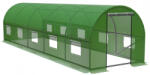 Sersimo Sera de gradina tip tunel 24 mp, cadru metalic galvanizat, 300x800 cm (TUN-5620)