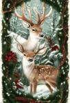 NORIMPEX - Puzzle Tablou Diamant: Ren de Crăciun 30x40cm - 1 - 39 piese