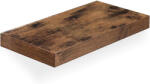VASAGLE Raft de perete suspendat VASAGLE, MDF, 40 x 20 cm, vintage maro (EZ-LWS24BX) Biblioteca
