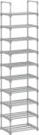 SONGMICS Suport pentru pantofi SONGMICS cu 10 niveluri, metalic, modular, gri (EZ-LSA025G02) Pantofar
