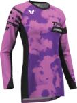 Thor MX Tricou Enduro - Cross Damă THOR LAUNCHMODE Bleach · Negru / Mov
