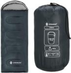 Sersimo Sac de dormit tip mumie 210x73 cm, gri, cu husa de transport, 8-20°C (CS-0043) Sac de dormit