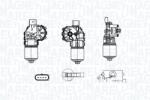 Magneti Marelli Motor stergator MAGNETI MARELLI 064380000010 (064380000010)