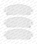 FERODO set placute frana, frana disc FERODO PREMIER ECO FRICTION FDB5664 (FDB5664)