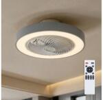 Brilagi - Corp de iluminat LED cu dimmer și ventilator, 38W/230V, Ø 50 cm, gri + telecomandă (BG4032)
