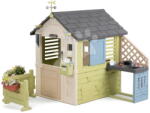 Smoby Căsuță cu poștă pentru grădinar Pretty Playhouse&Kitchen Life Smoby extensibilă cu bucătărie, cu filtru UV, de la 24 luni (SM810305-G) Casuta pentru copii
