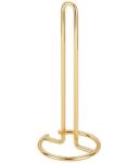 Pufo Gold fém tartó papírtekercshez, konyhai törlőkhöz, 31 cm, arany (Pufo4445)