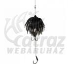 Black Cat Real Worm Teaser Black Red Flash 120g - Vertikális Harcsa Csali (BO120021)