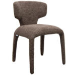 King Home Apulia Designer Szék Poliészter Barna Organikus Forma (KHM-KH1501100377)