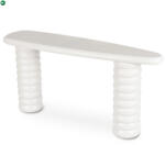 Mebel Elite GASTON fehér előszobai konzolasztal, modern tárolóasztal