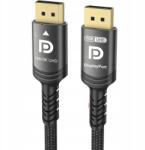  DisplayPort kábel 15 m 40 Gbps 10K 8K 4K Dp v1.4 v1.2 nylon (B0CJQ8VQ2B)